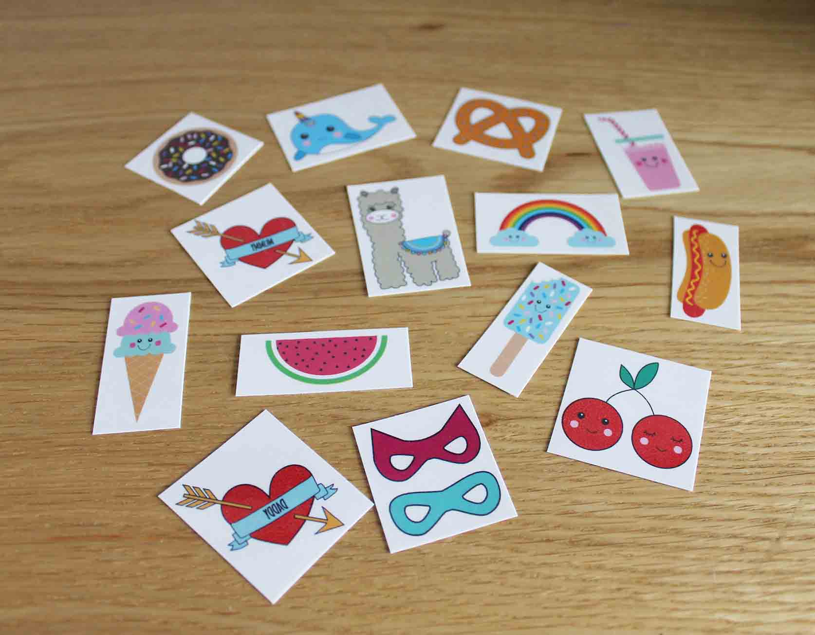 Girly Temporary Tattoo Pack *PRE ORDER